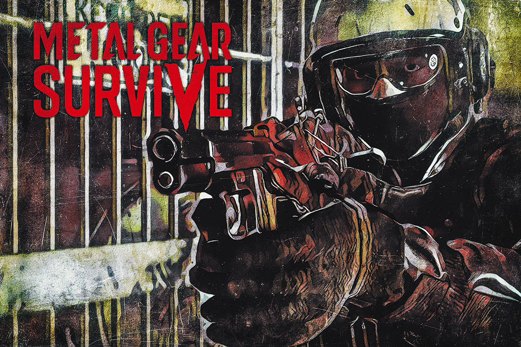 metal gear 5 posters Metal Gear Survive (4/5) Poster – My Hot Posters
