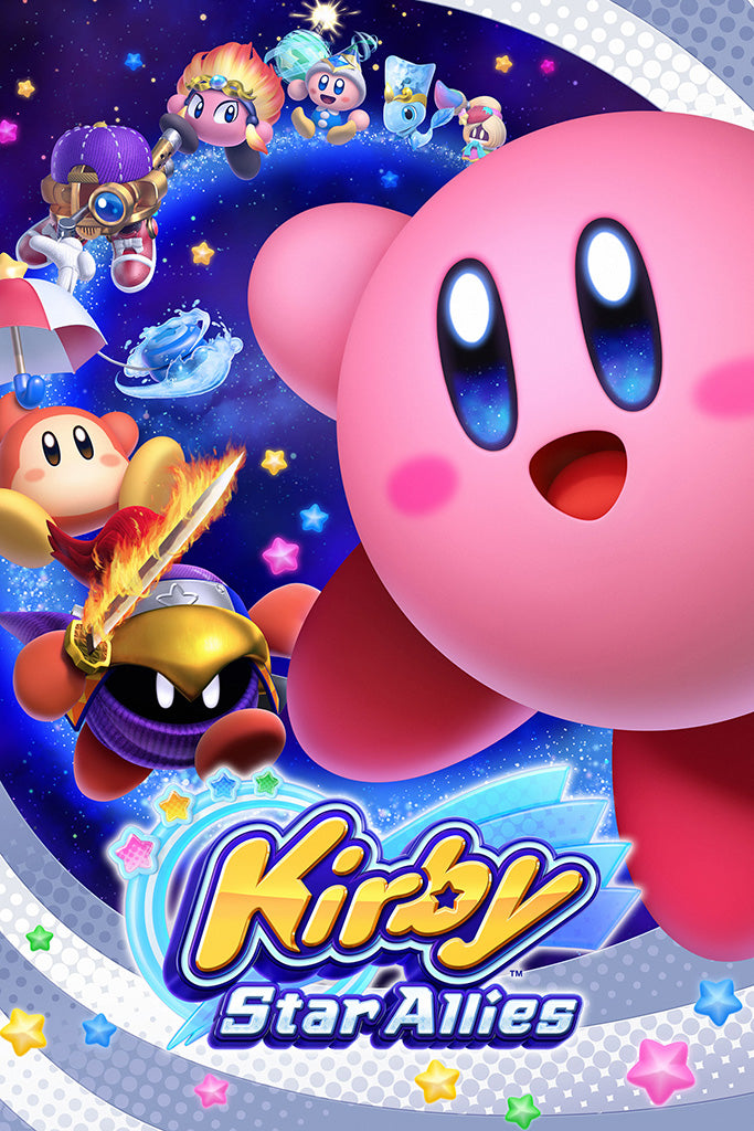 Kirby Star Allies Game Poster