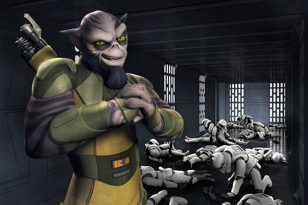 Star Wars Rebels Animated Series Poster