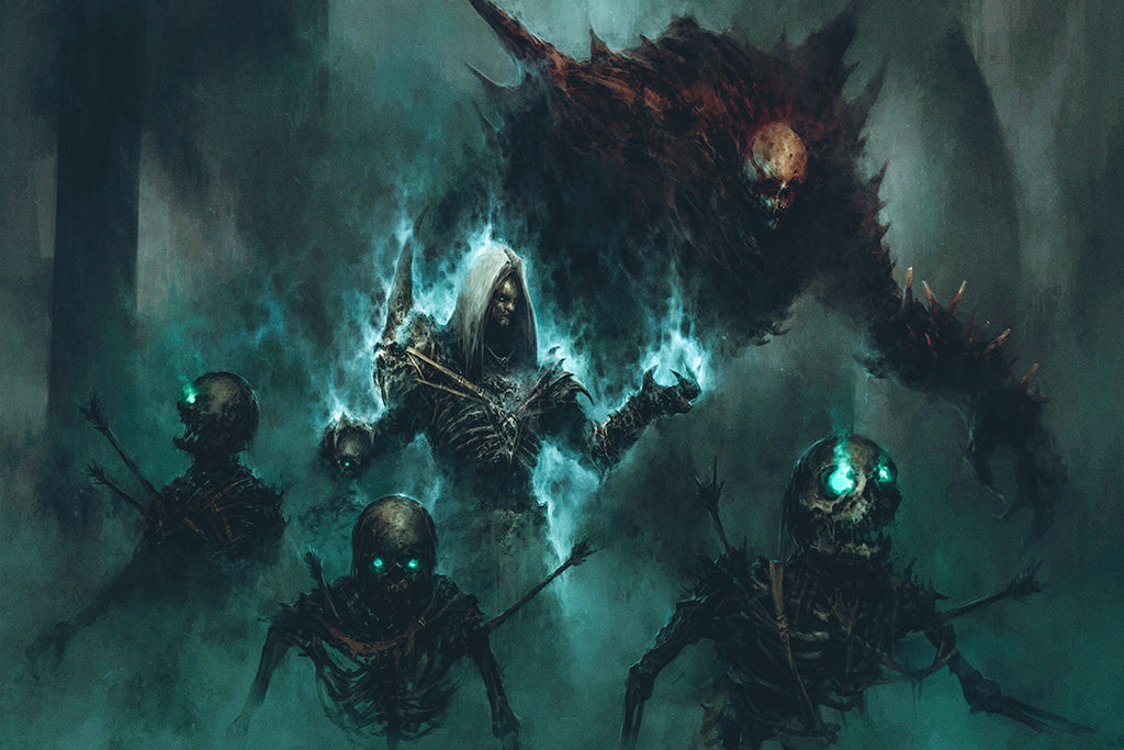 Diablo III Rise Of The Necromancer Game Poster