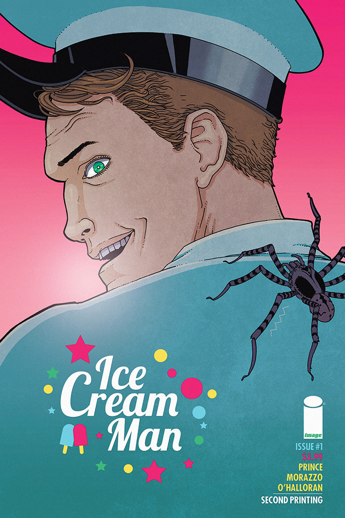 Ice Cream Man Comics Poster