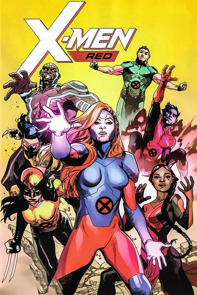 X-Men Red Comics Poster