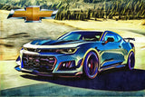 Chevrolet Camaro ZL1 Sport Car Poster