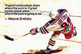 Wayne Gretzky Quotes Poster
