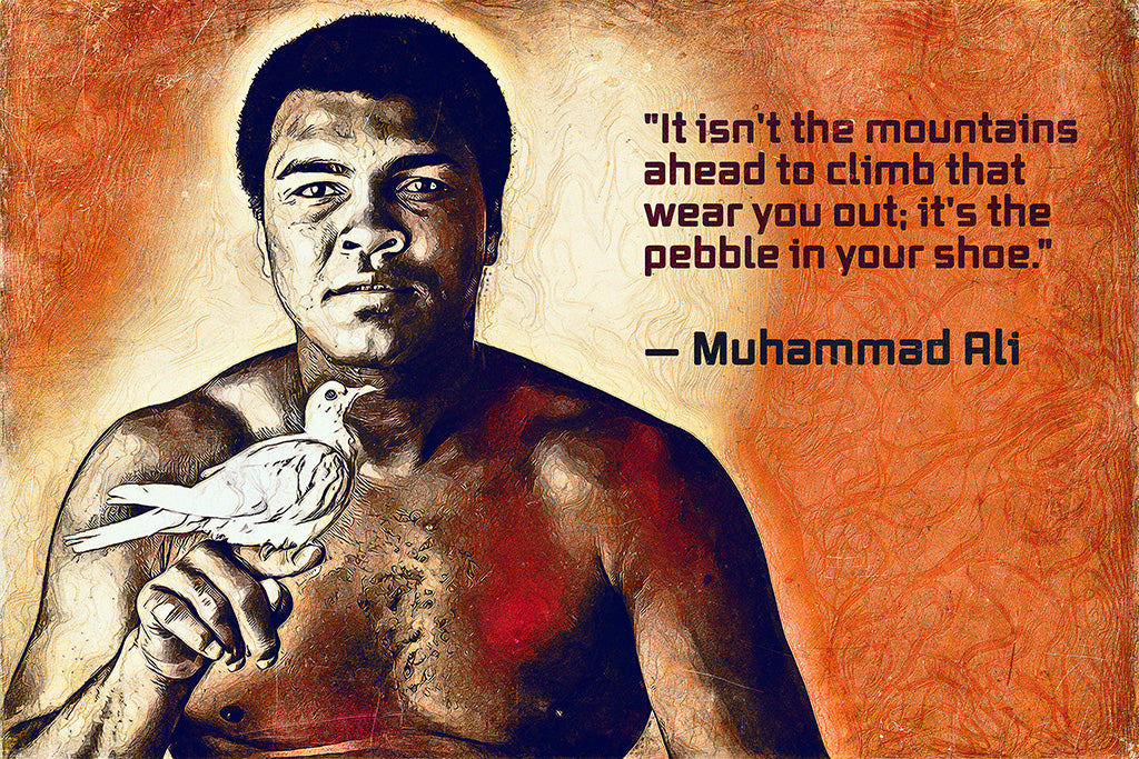 Muhammad Ali Quotes Poster