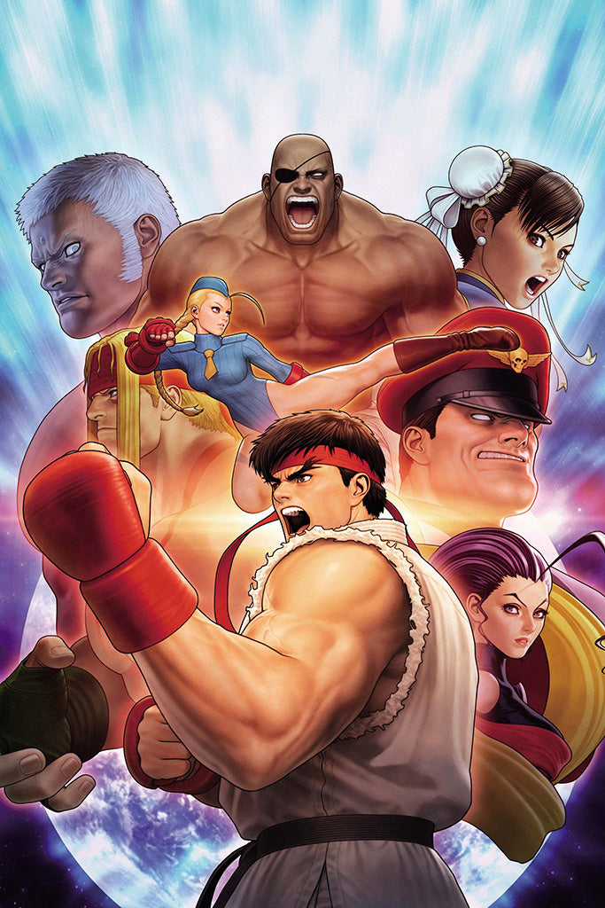 Street Fighter 30th Anniversary Collection Game Poster 2018