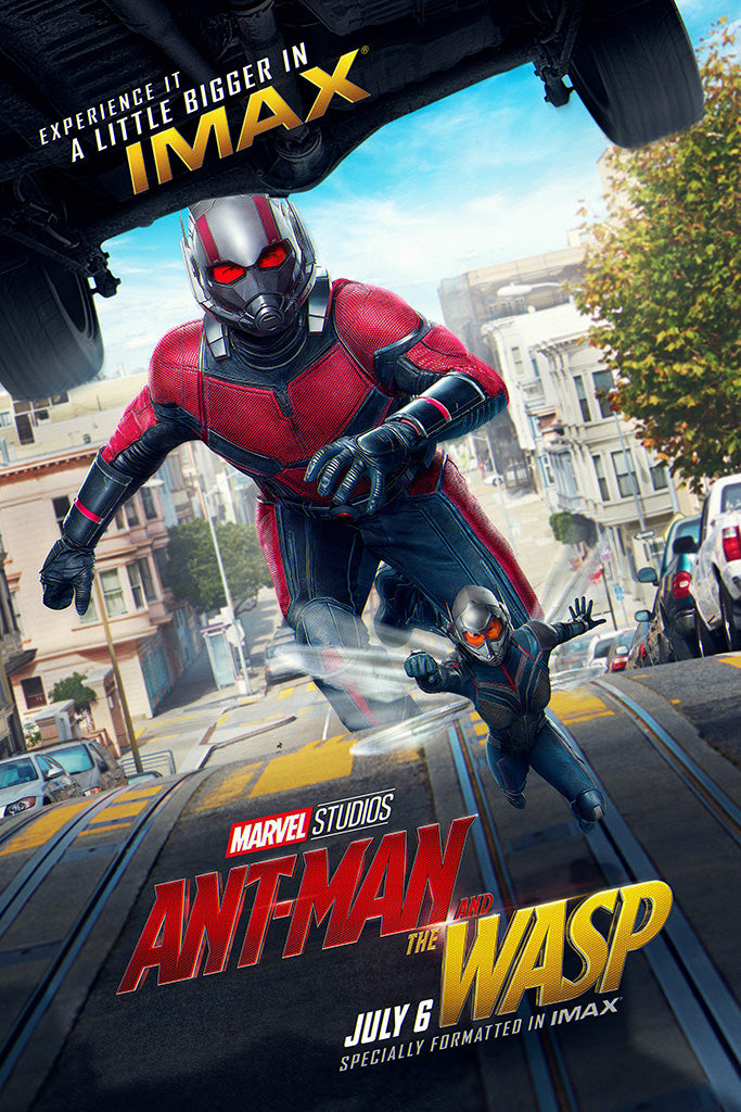 Ant Man And The Wasp Movie Poster July 2018