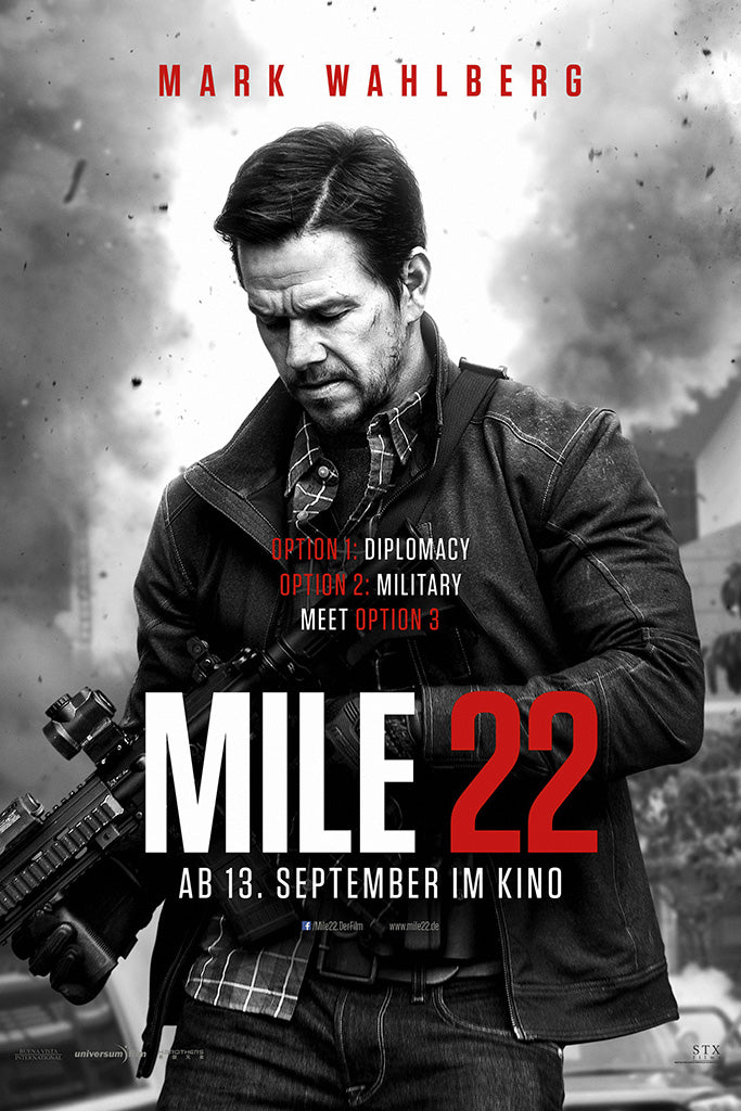 Mile 22 Movie Poster August 2018