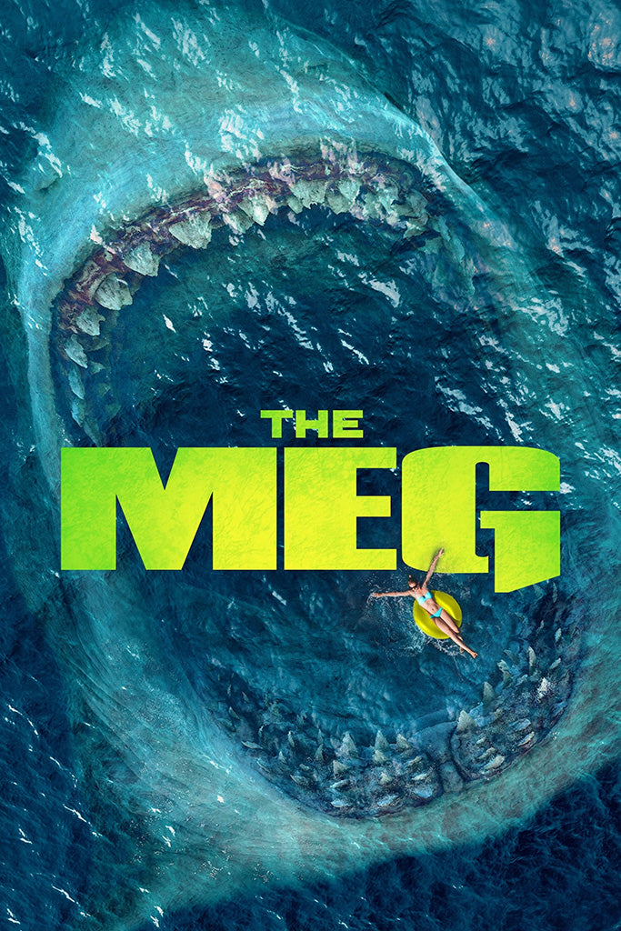 The Meg Movie Poster August 2018