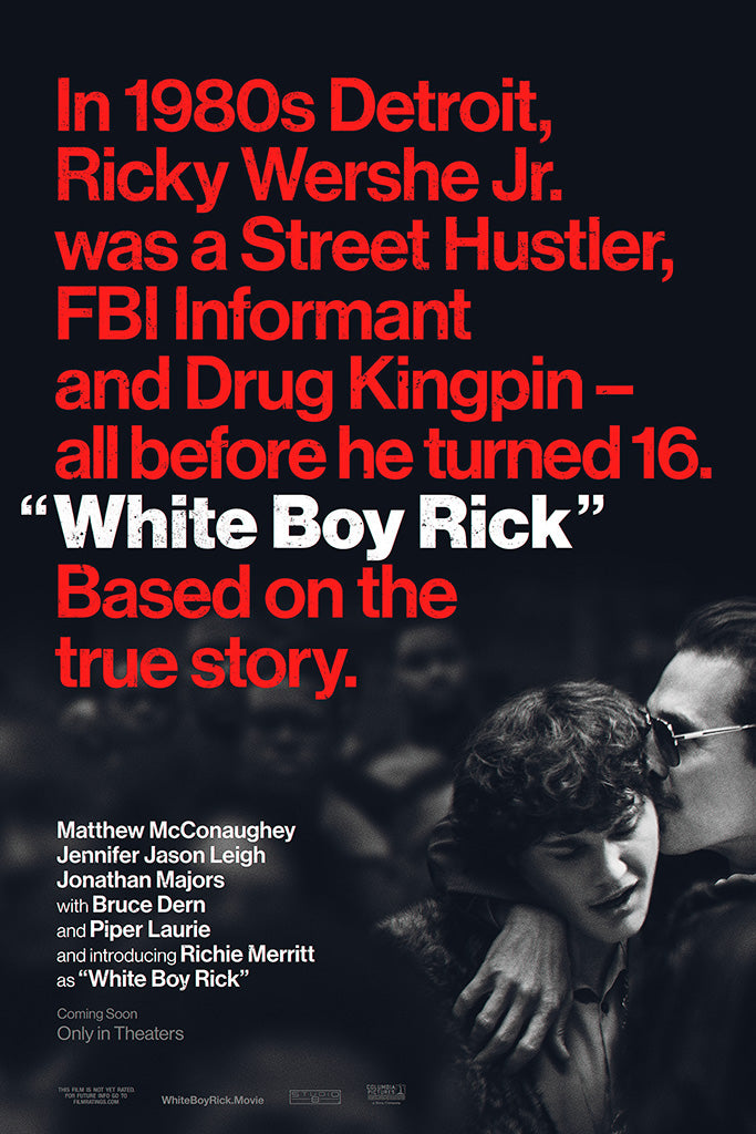 White Boy Rick Movie Poster September 2018