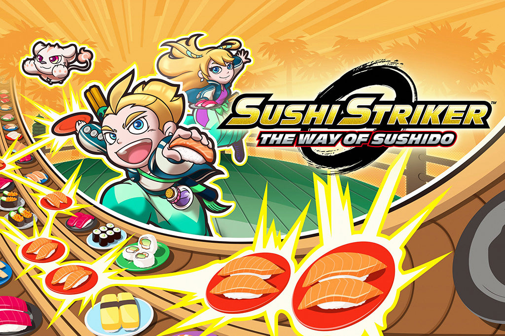 Sushi Striker The Way of Sushido Games Poster