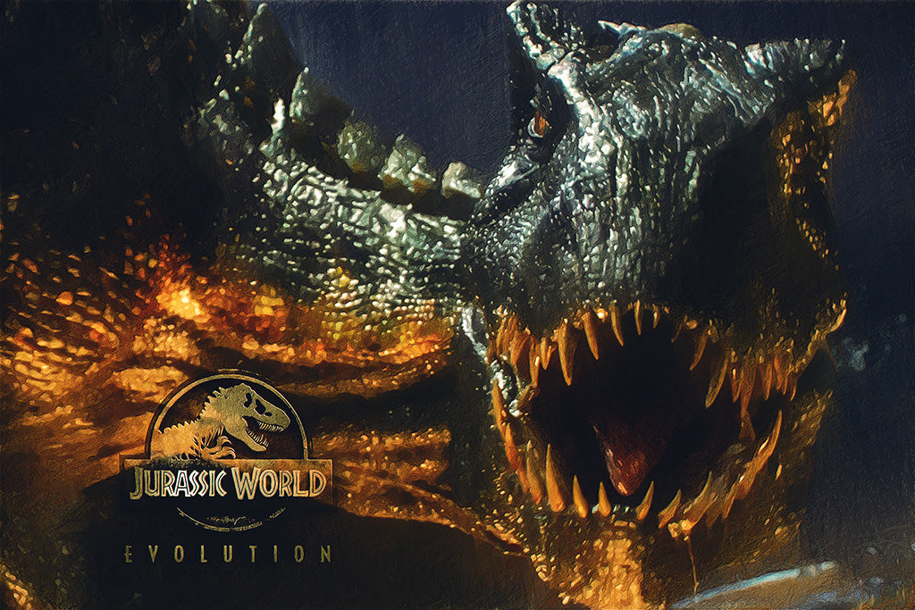 Jurassic World Evolution Games Poster