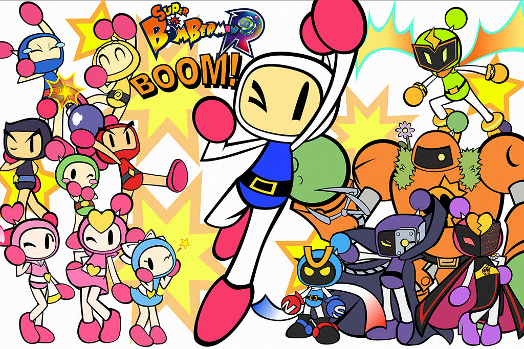 Super Bomberman R Games Poster