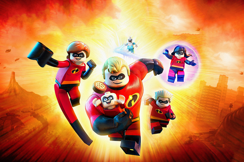 Lego The Incredibles Games Poster