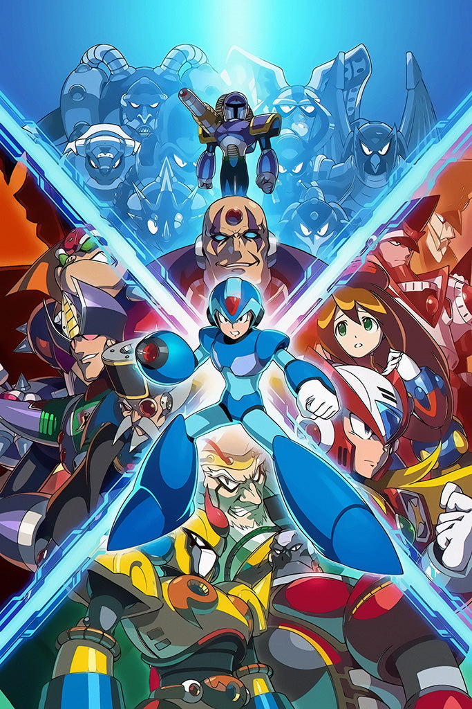 Mega Man X Legacy Collection Game Poster – My Hot Posters