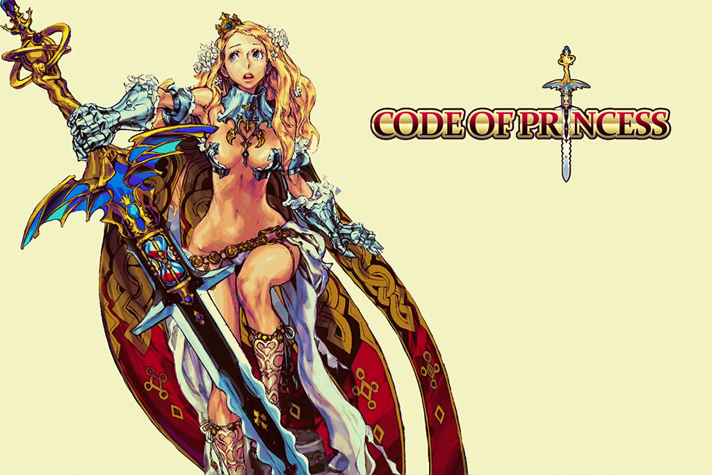 Code of Princess EX Games Poster