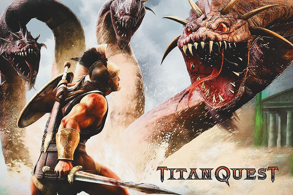 Titan Quest Games Poster