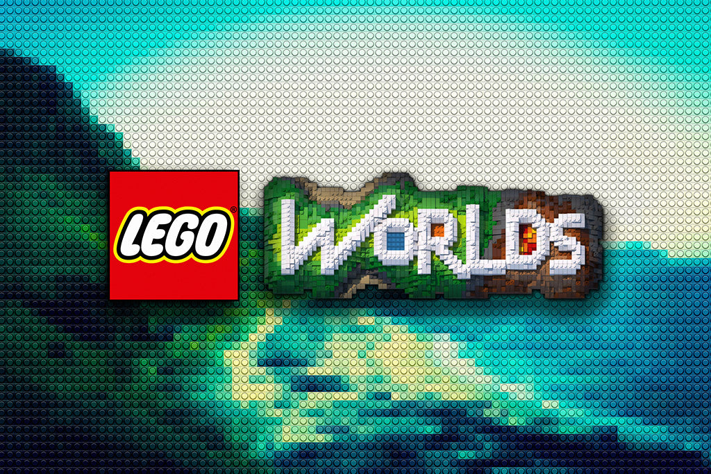 Lego Worlds Games Poster
