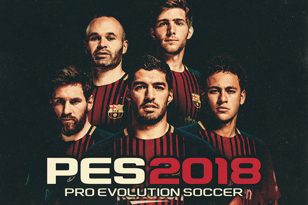 Pro Evolution Soccer 2018 Games Poster