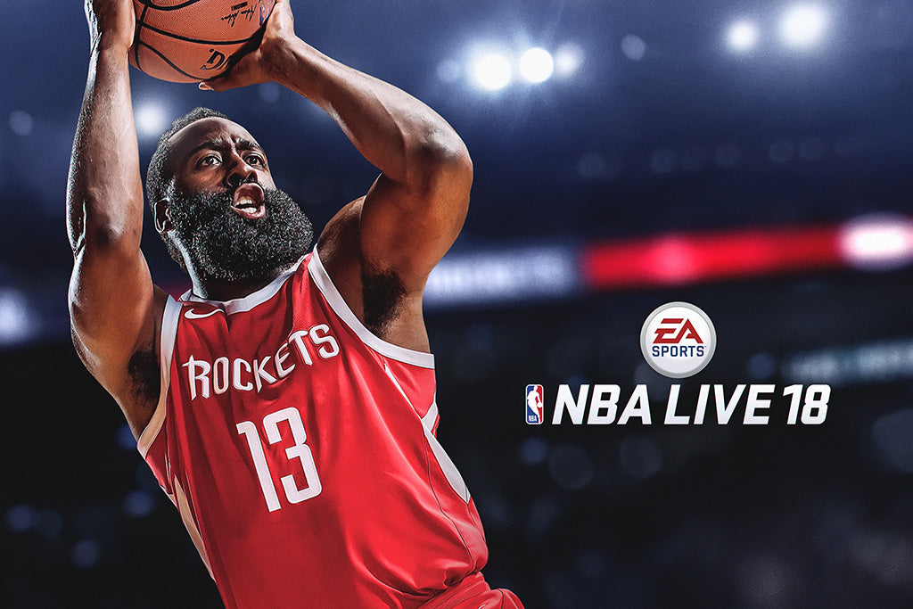 NBA Live 18 Games Poster