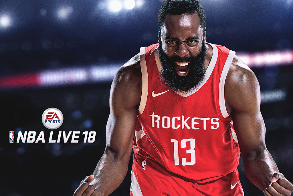 NBA Live 18 Games Poster