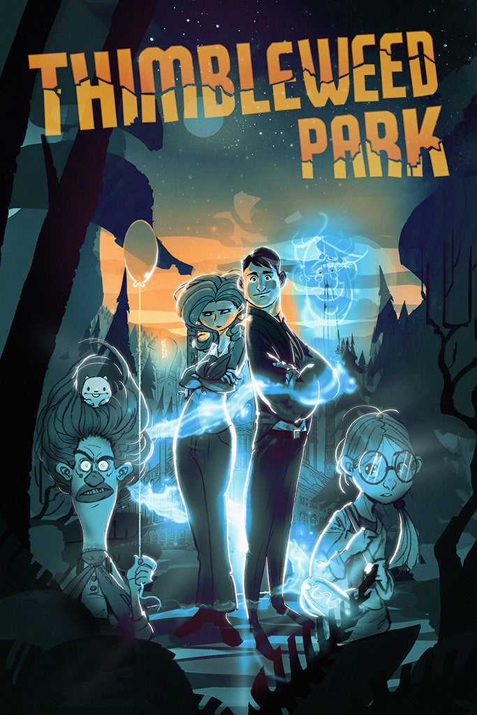 Thimbleweed Park Games Poster
