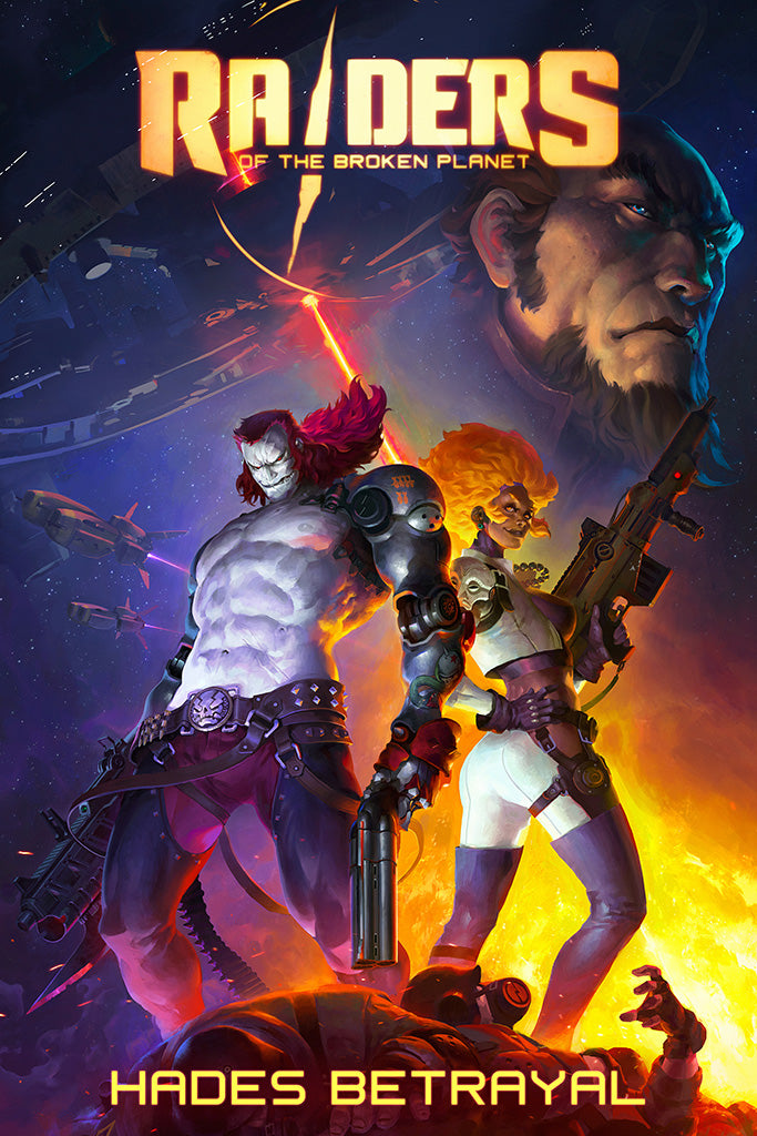 Raiders of the Broken Planet Games Poster