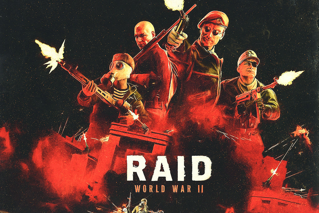 Raid World War 2 Games Poster
