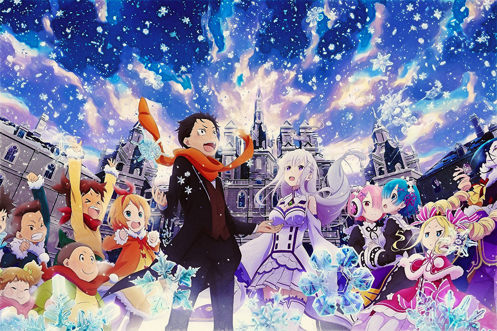 ReZero kara Hajimeru Isekai Seikatsu Memory Snow Anime Poster