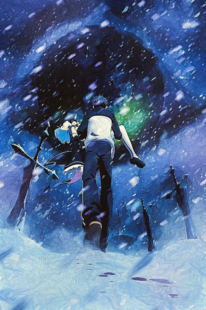 ReZero kara Hajimeru Isekai Seikatsu Memory Snow Anime Poster