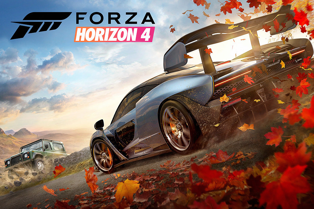 Forza Horizon 4 Video Game Poster