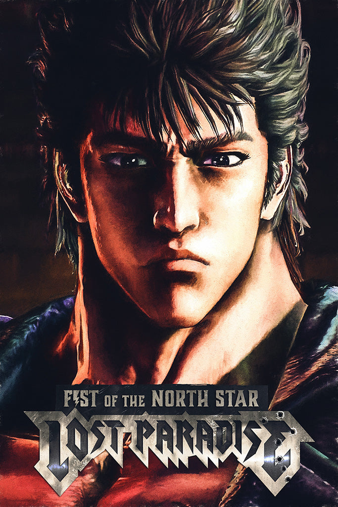 Fist of the North Star Lost Paradise Game Poster