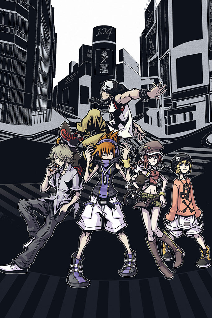 The World Ends with You Final Remix Game Poster