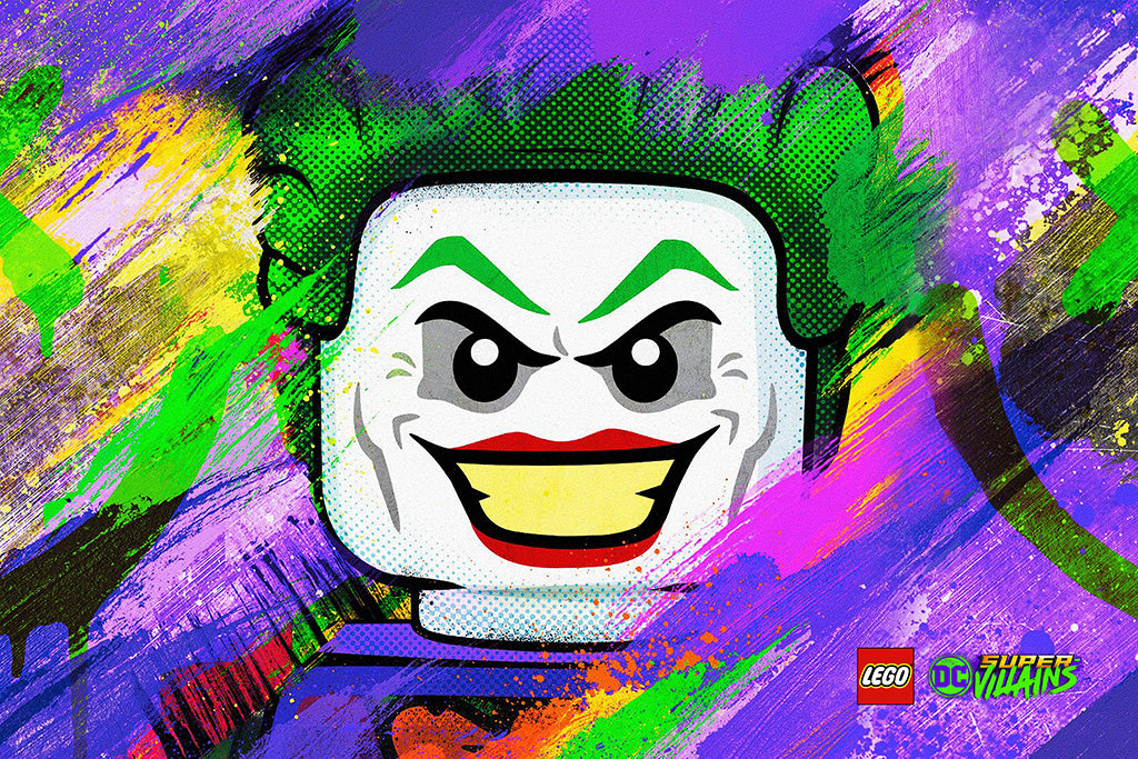 Lego DC Super Villains Video Game Poster
