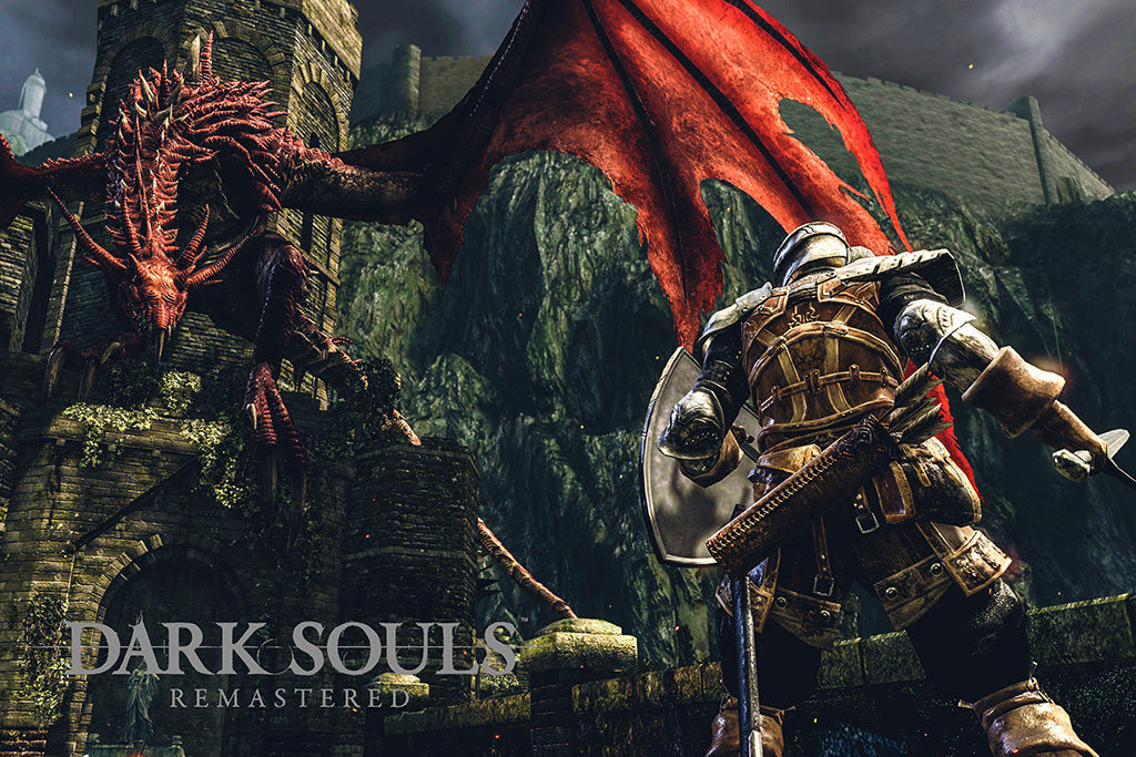 Dark Souls Remastered Game Poster