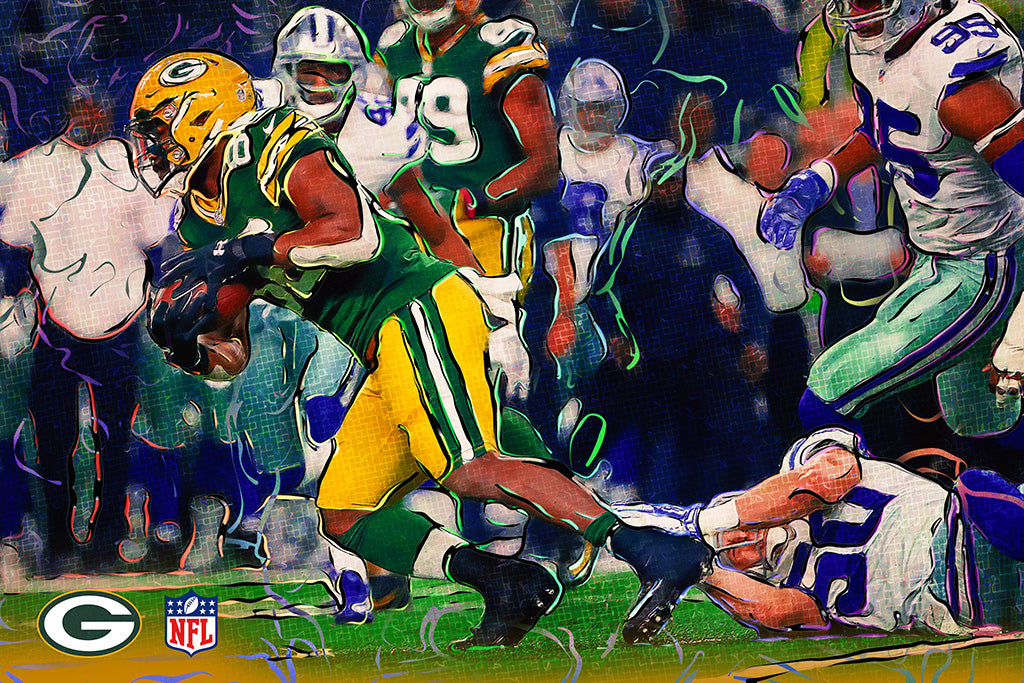 NFL Season 2018 Green Bay Packers Poster