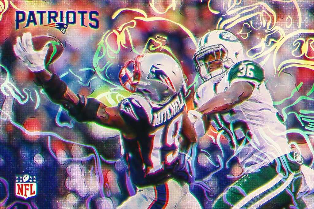 NFL Season 2018 New England Patriots Poster