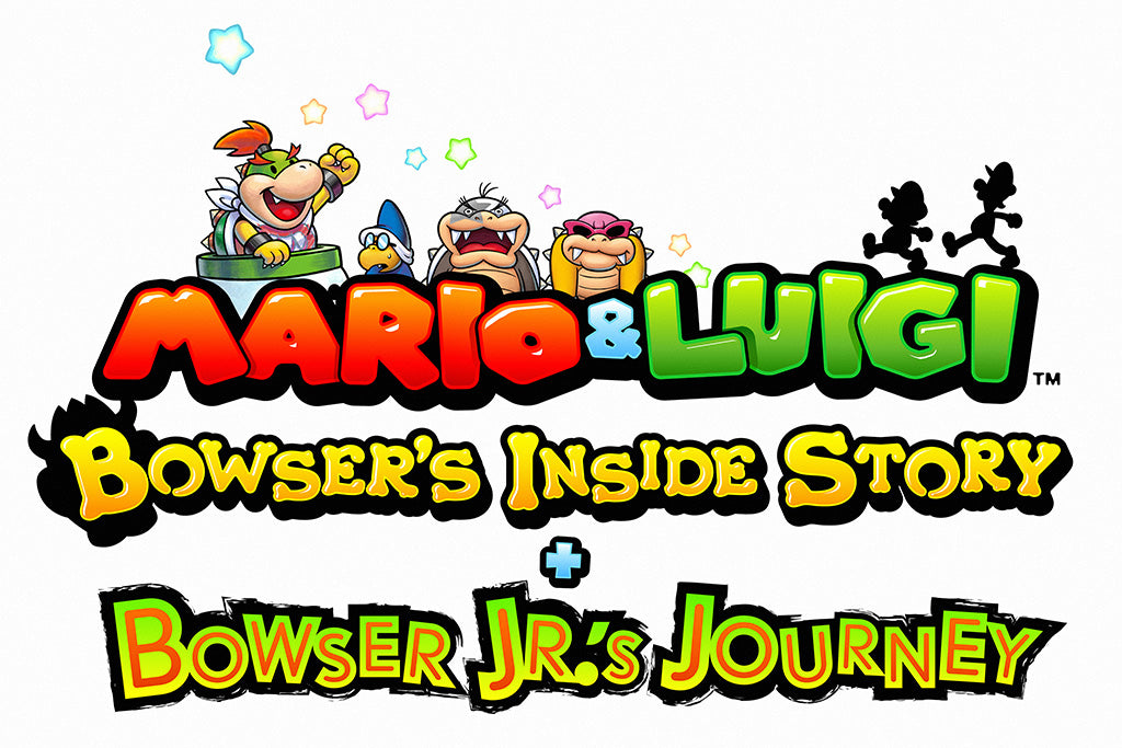 Mario And Luigi Bowser's Inside Story + Bowser Jr.'s Journey Game Poster