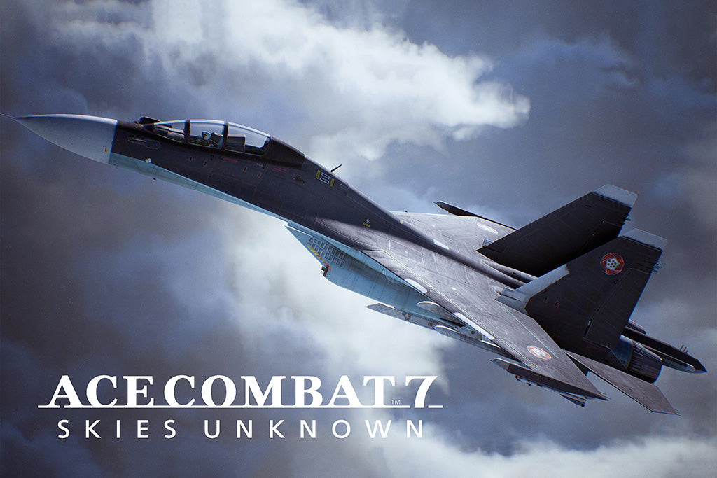 Ace Combat 7 Skies Unknown Video Game Poster