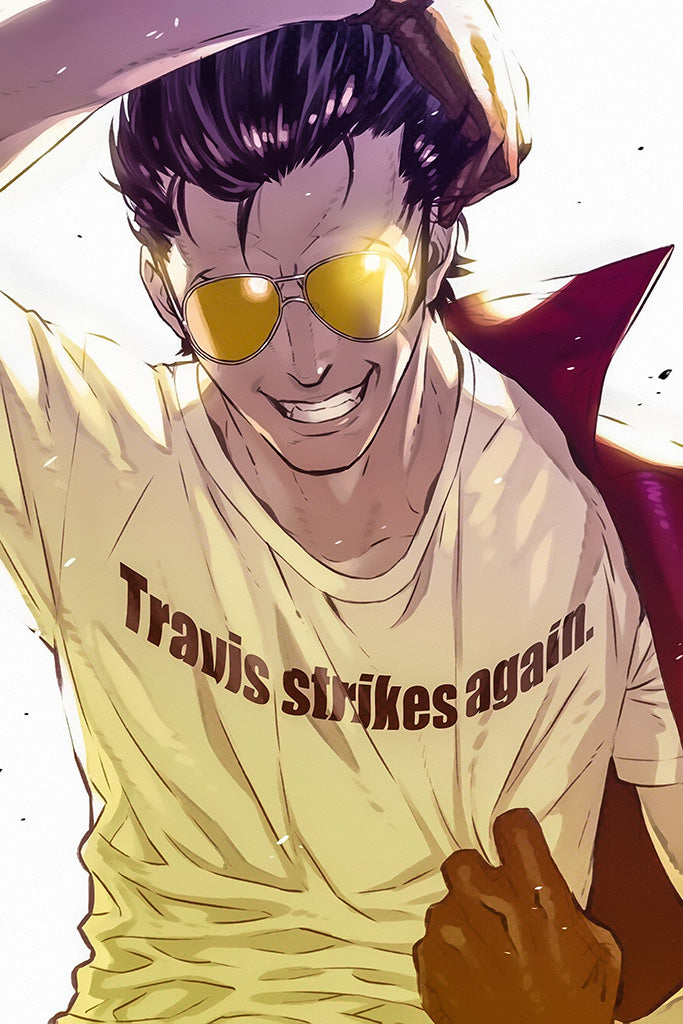Travis Strikes Again No More Heroes Video Game Poster