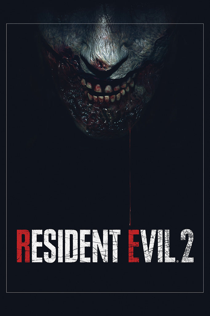 Resident Evil 2 Remake Game Poster