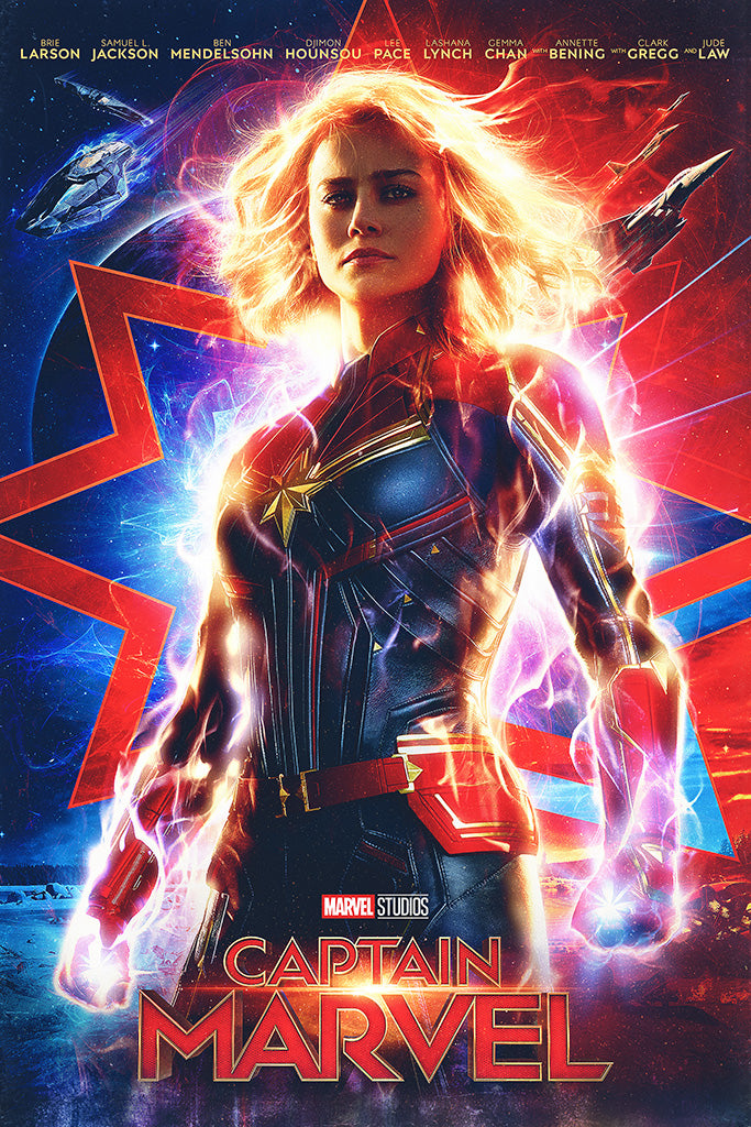 Captain Marvel 2019 Movie Poster