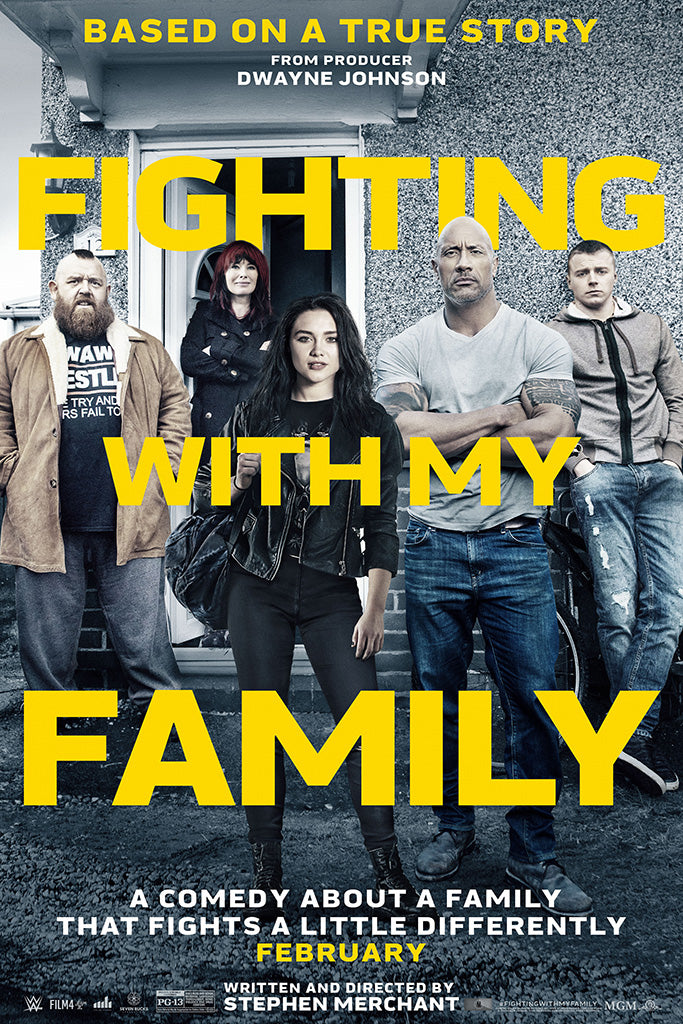 Fighting with My Family Movie Film Poster