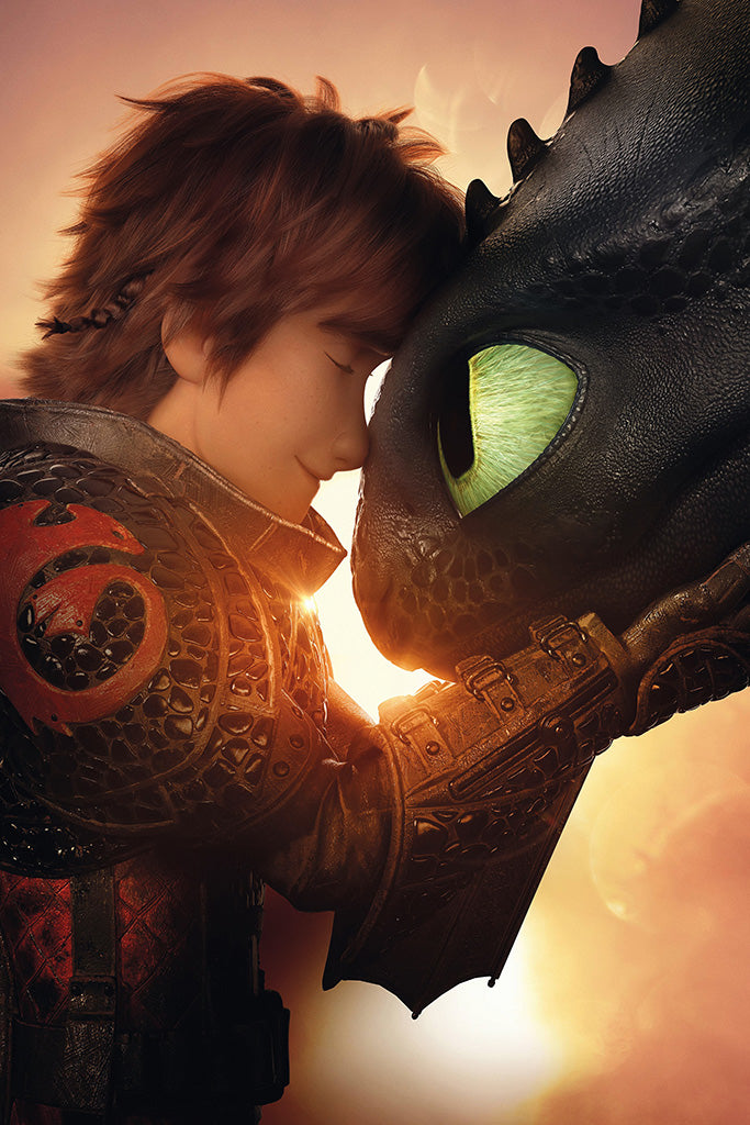 How to Train Your Dragon The Hidden World Movie Film Poster