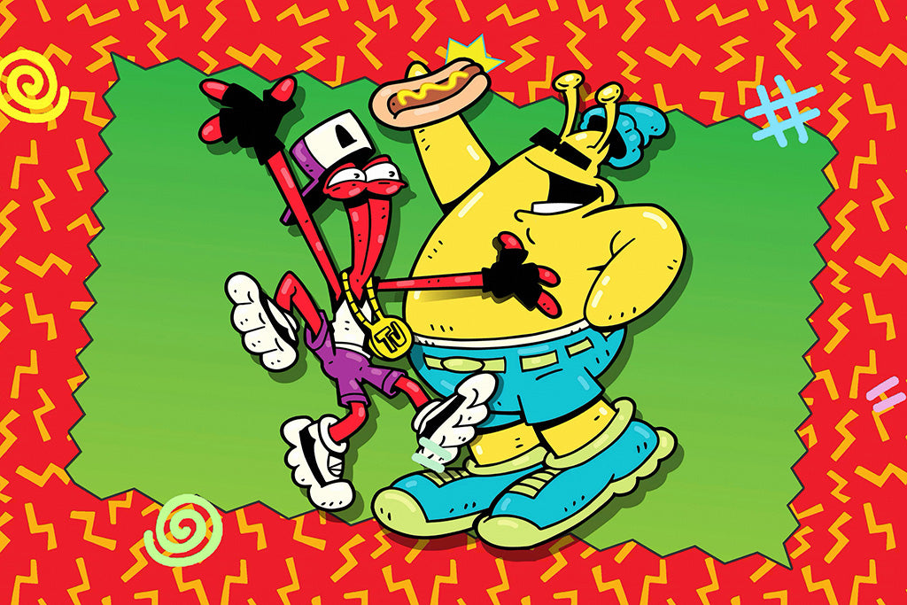 ToeJam & Earl Back in the Groove Game Poster