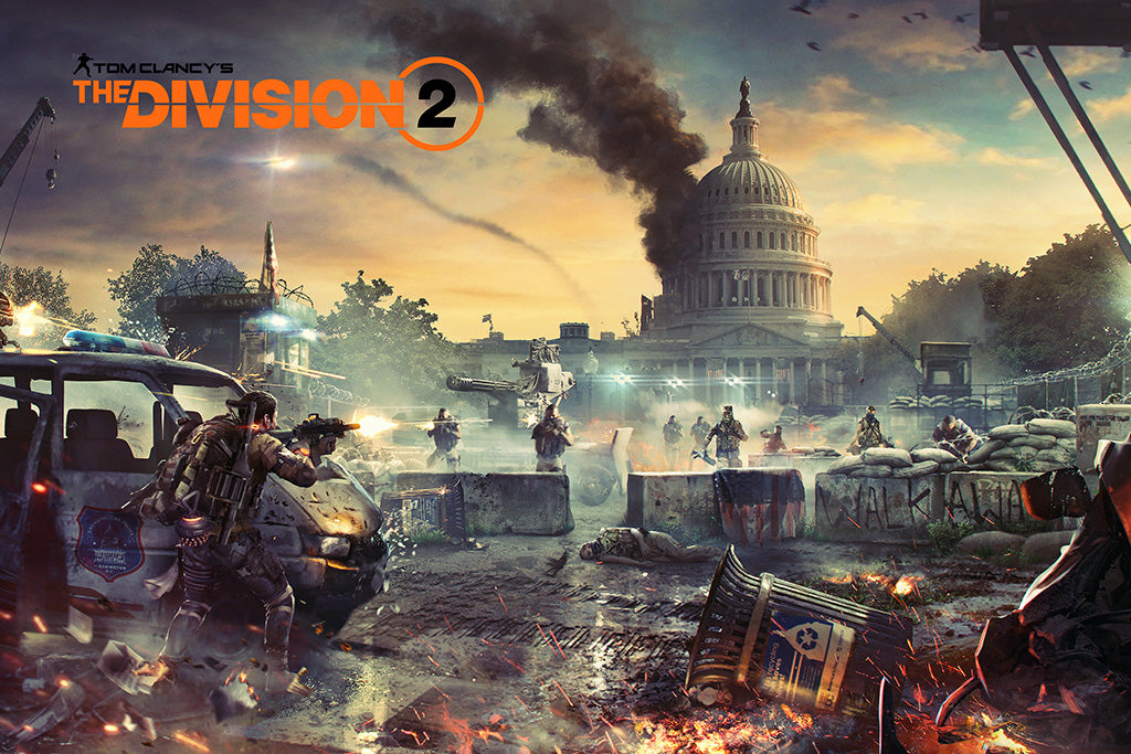 Tom Clancy's The Division 2 Game Poster