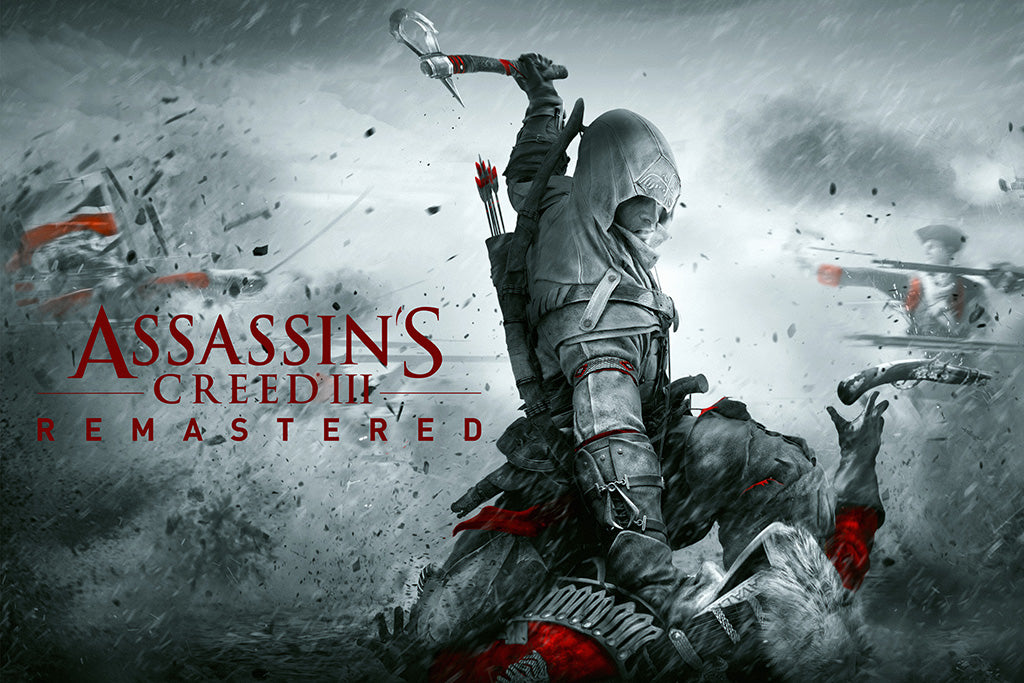 Assassin's Creed III Remastered Video Game Poster