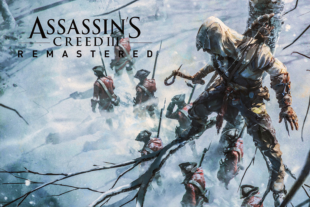 Empire Poster Assassins Creed III (2 cornici, plastica, 62 cm), Multicoloured, 61 x 91,5 cm Empire Poster Assassins Creed III (2 cornici, plastica, 62 cm), Multicoloured, 61 x 91,5 cm