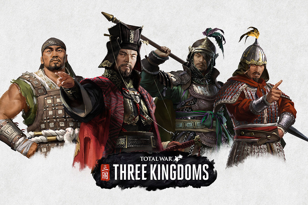 Total War Three Kingdoms Games Poster