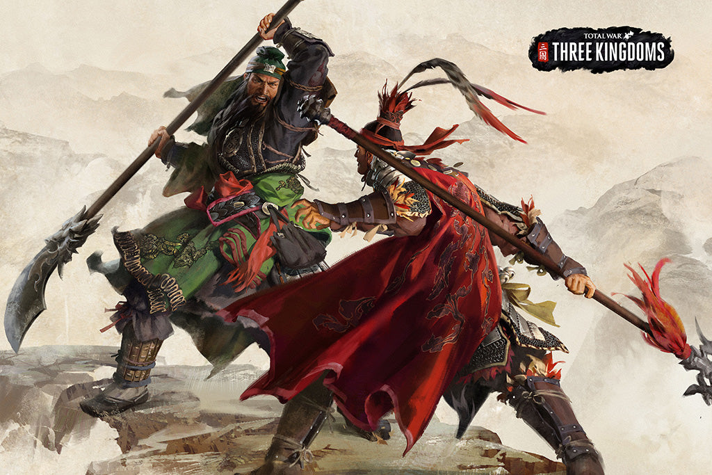 Total War Three Kingdoms Video Games Poster